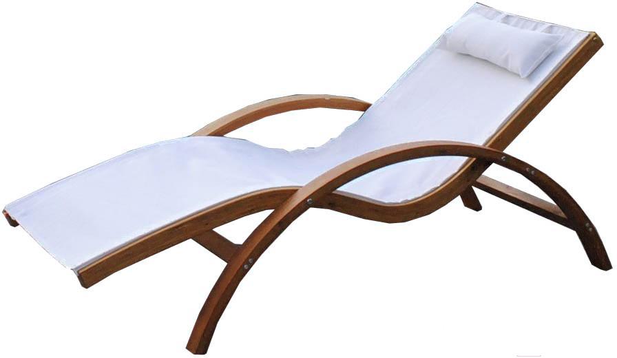 

Шезлонг Afina garden Мальта AFM-503C White