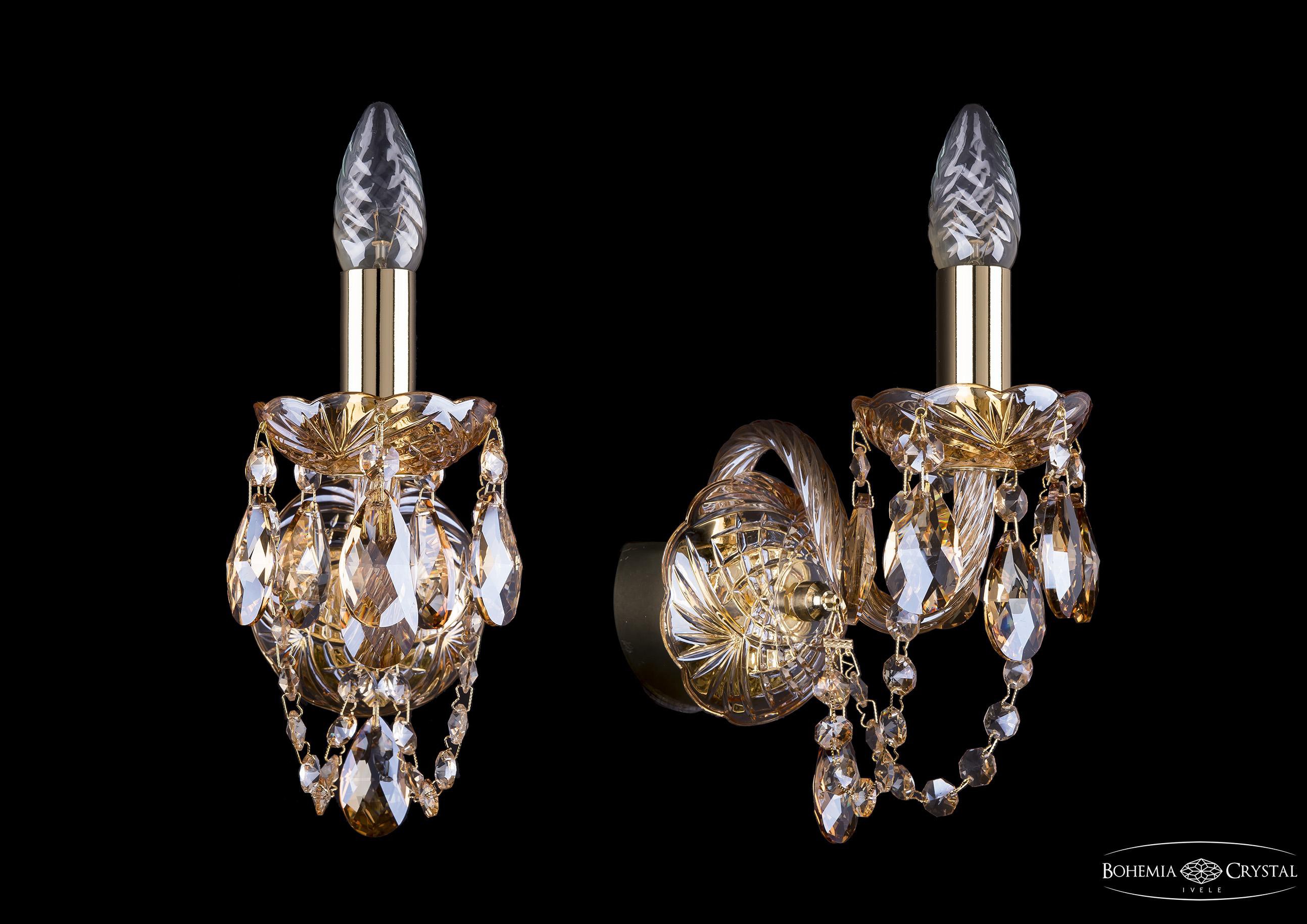 

Бра Bohemia Ivele Crystal 1402B/1/141/G/M721