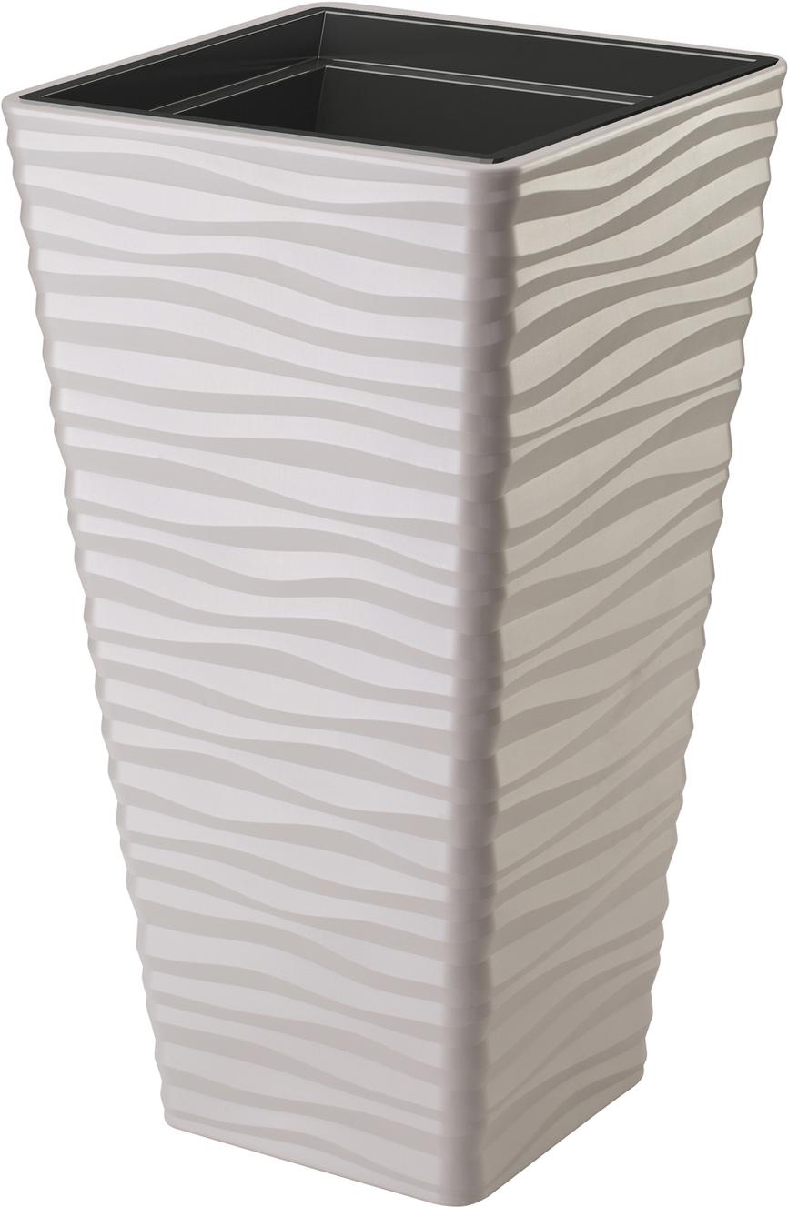 

Кашпо Formplastic Sahara Dunes 3950-055 светло-серый, Sahara Dunes 3950-055