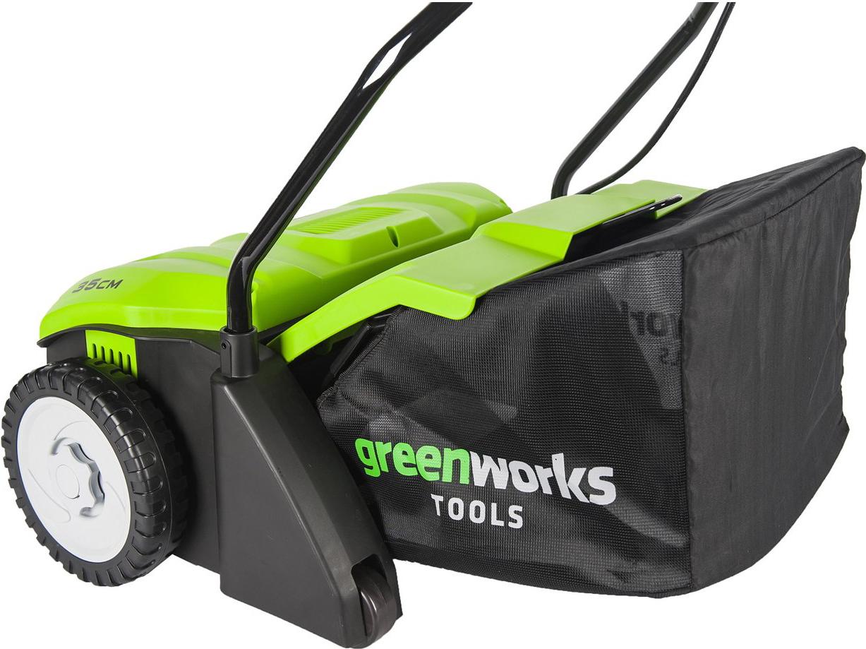 

Аэратор электрический Greenworks GDT35, GDT35