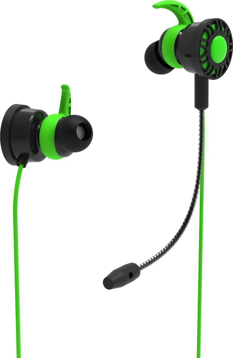 

Наушники Ritmix RH-250M Black/Green, RH-250M