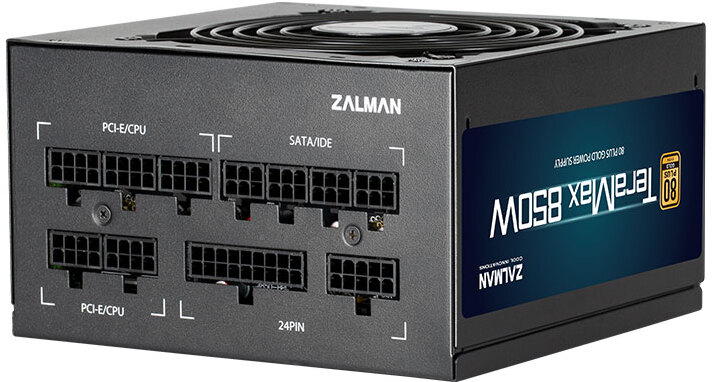 

Блок питания для компьютеров Zalman ZM850-TMX, Блок питания Zalman ZM850-TMX