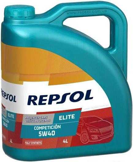 

Моторное масло Repsol Elite Competicion 5W40 4л [RP141L54], Elite Competicion 5W40 4л