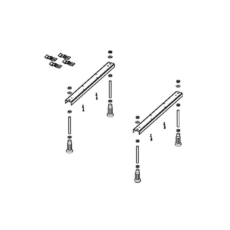 

Ножки для ванны Riho POOTSET01U, POOTSET01U