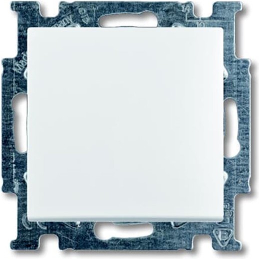 

Выключатель ABB Basic 55 1012-0-2142-1 алюминий