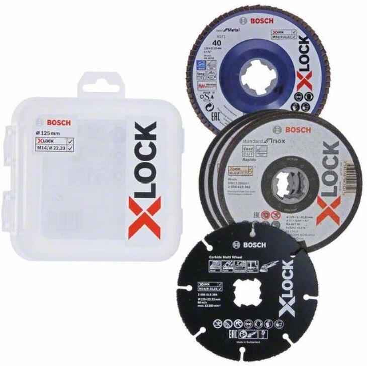 

Отрезной круг Bosch X-LOCK 125мм 5 шт [2.608.619.374], Отрезной круг Bosch X-LOCK 125мм 5 шт 2.608.619.374