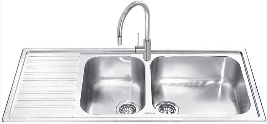 

Кухонная мойка Smeg LG116S-2, LG116S-2