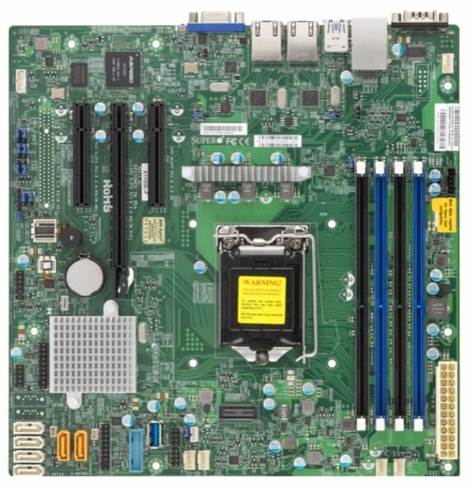 

Материнская плата Supermicro X11SSL-F, X11SSL-F