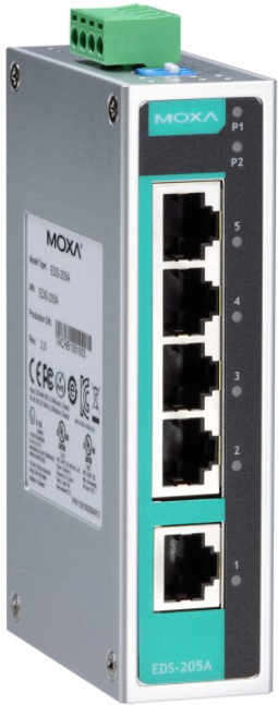 

Коммутатор MOXA EDS-205A-T