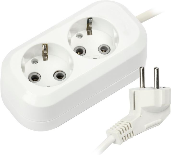 

Удлинитель SmartBuy 2 Sockets 3m [SBE-16-2-03-Z], 2 Sockets 3m