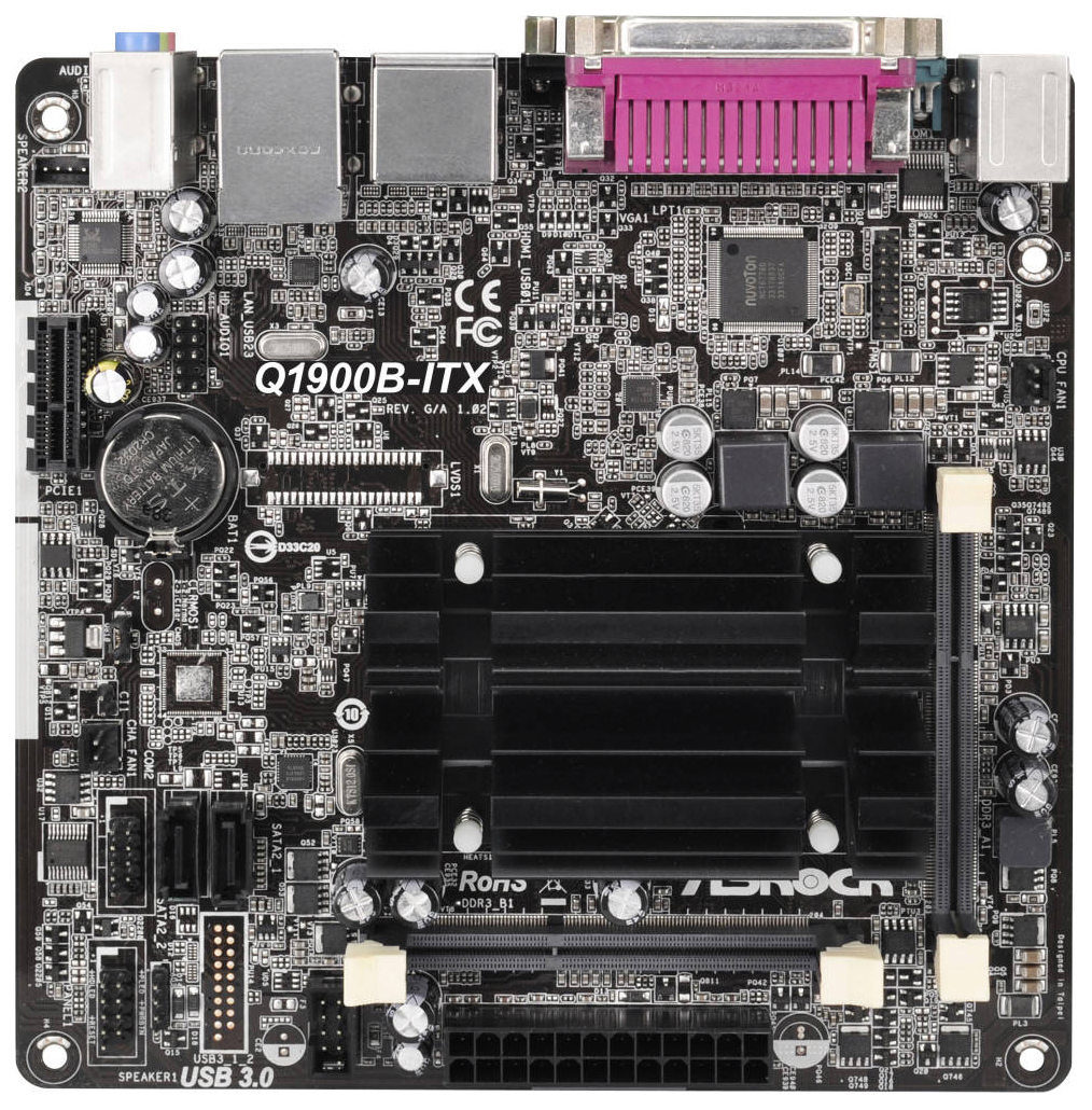 

Материнская плата ASRock Q1900B-ITX, Q1900B-ITX