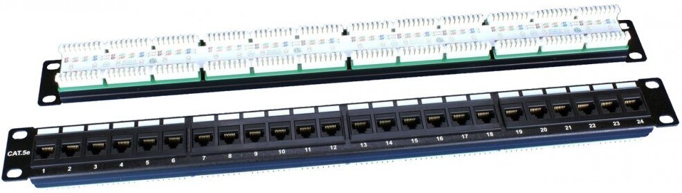 

Патч-панель Hyperline PP3-19-24-8P8C-C5E-110D