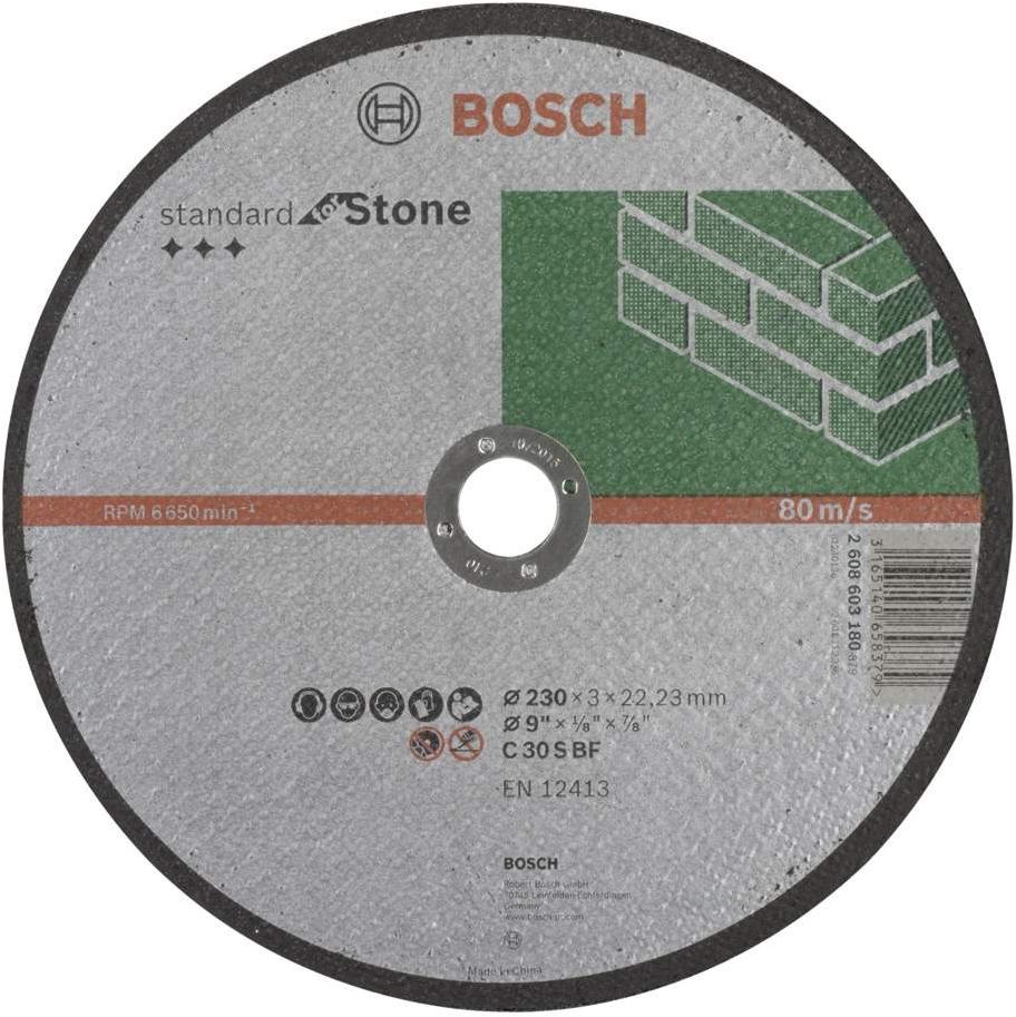 

Отрезной круг Bosch Standard по камн 230х3 прям 2608603180, SfS 230-3.0-22.23