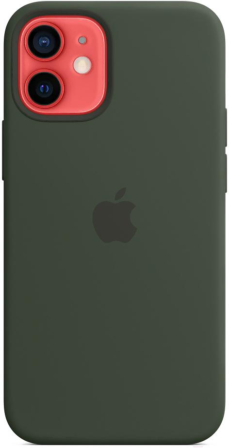 

Чехол для телефона Apple iPhone 12 mini Silicone Cypress Green [MHKR3], iPhone 12 mini Silicone