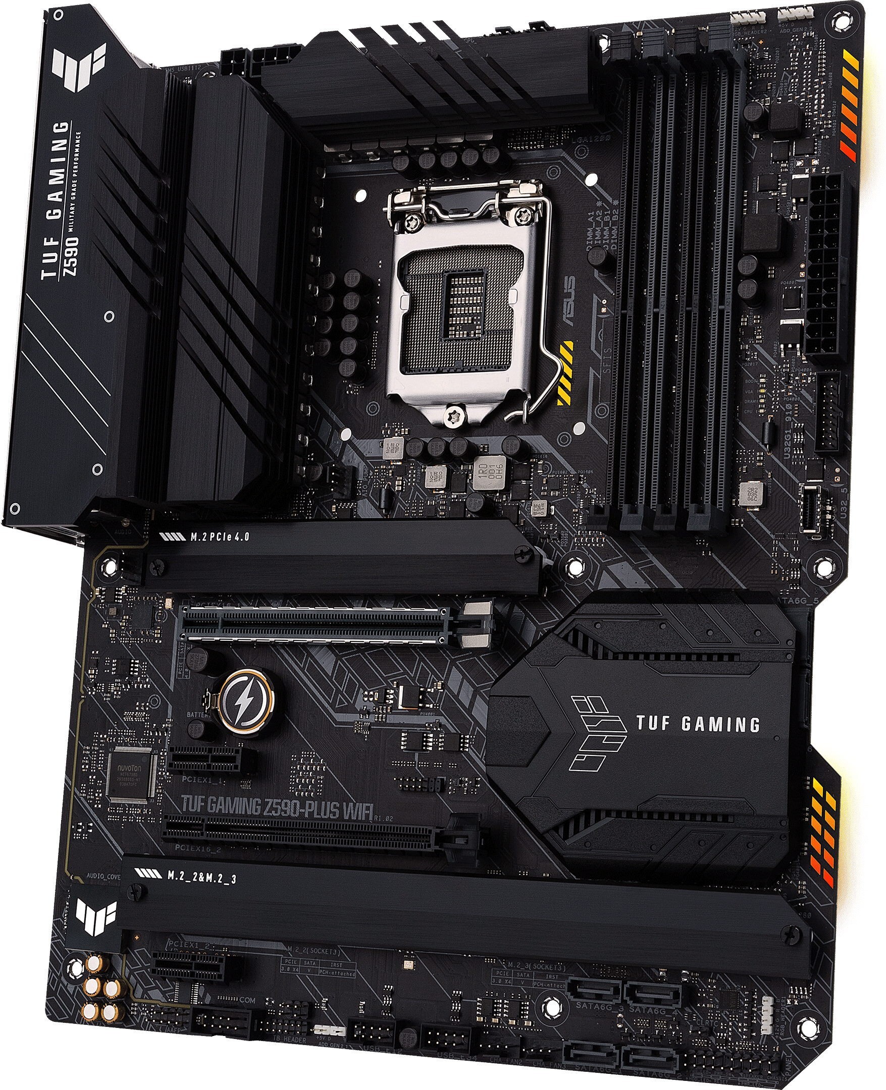 

Материнская плата ASUS TUF GAMING Z590-PLUS WIFI [90MB16C0-M0EAY0], Материнская плата ASUS TUF GAMING Z590-PLUS WIFI