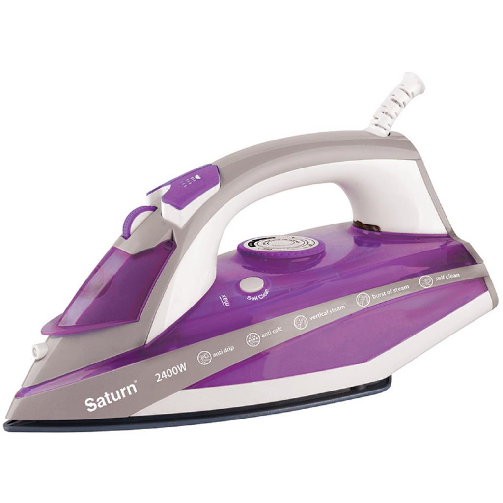 

Утюг Saturn ST-CC1112 белый/фиолетовый, ST-CC1112