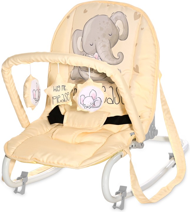 

Детский шезлонг Lorelli Eliza Cute Elephant Yellow (10110142376)