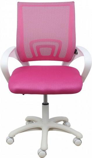 

Офисное кресло AksHome Ricci White розовый, Ricci White