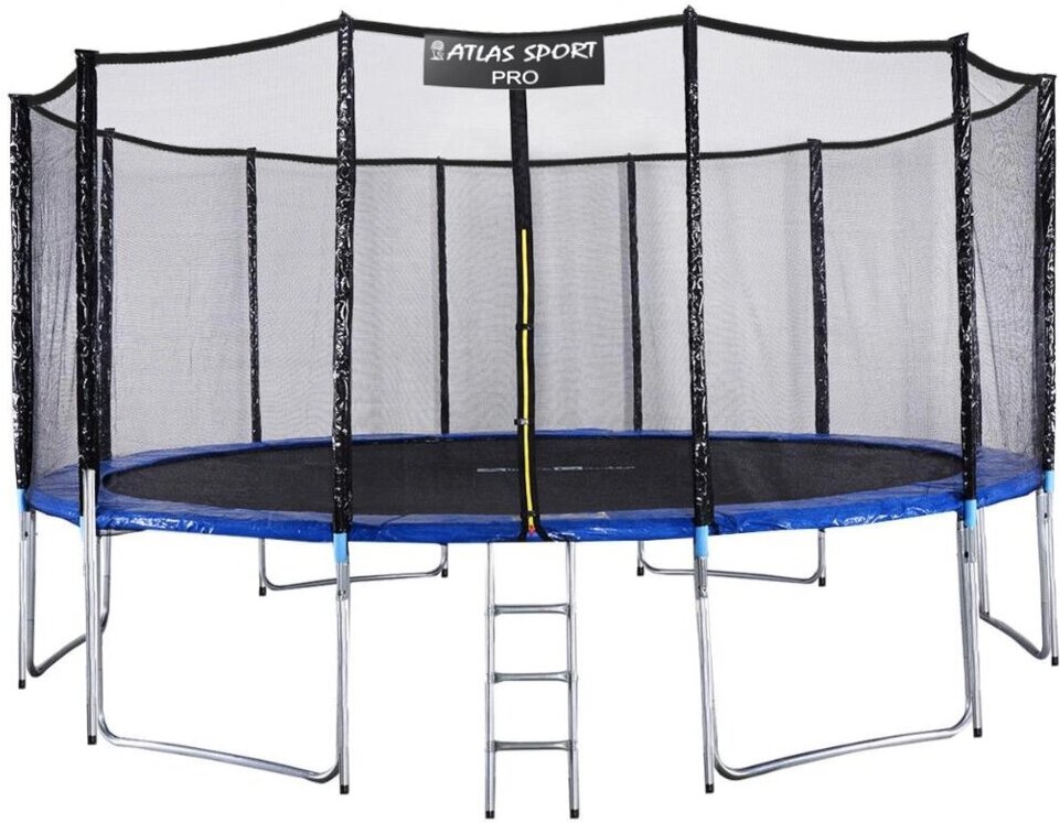 

Батут Atlas Sport 490 см 16ft PRO Blue