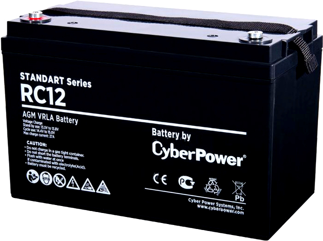 

Аккумуляторная батарея CyberPower RС 12-65 12V/65Ah