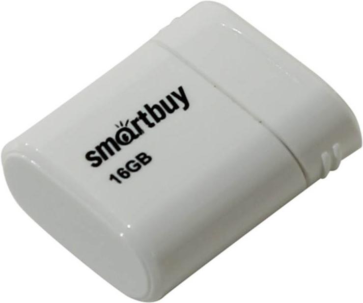 

Usb flash SmartBuy Lara 16GB белый [SB16GBLARA-W], Lara 16GB