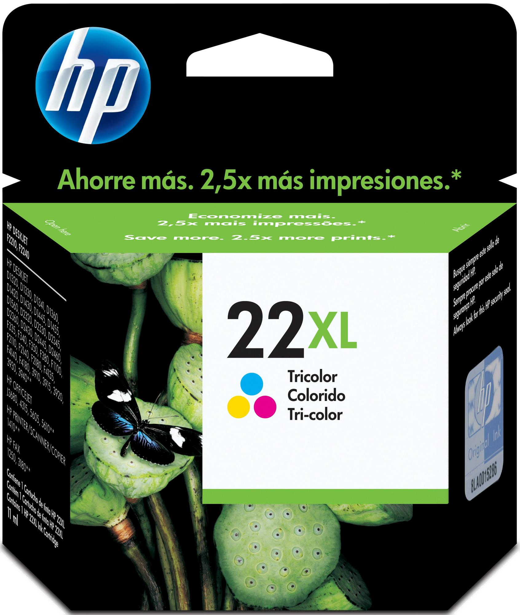 

Картридж для принтера HP 22XL (C9352CE), 22XL