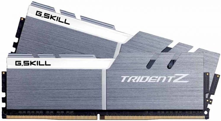 

Оперативная память G.Skill DDR IV 32Gb KiTof2 PC-25600 3200MHz Trident Z [F4-3200C16D-32GTZSW], Оперативная память G.SKILL Trident Z 2x16GB DDR4 PC4-25600 F4-3200C16D-32GTZSW