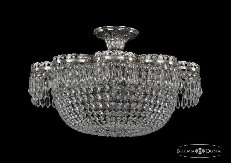 

Люстра на штанге Bohemia Ivele Crystal 19311/45JB Ni