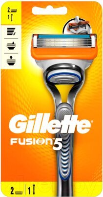 

Бритвенный станок Gillette Fusion +2 кассеты