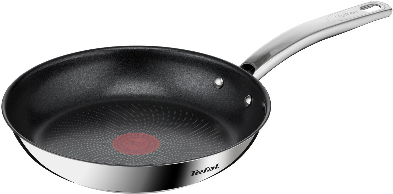 

Сковорода Tefal Intuition B8170444 круглая 24см покрытие: антипригарное с титаном ручка несъемная без крышки (2100125769)