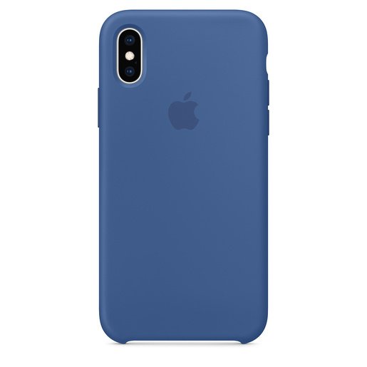 

Чехол для телефона Apple iPhone XS Silicone Case Delft Blue [MVF12ZM/A], iPhone XS Silicone Case