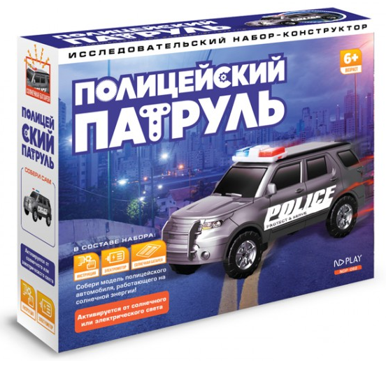 

Конструктор ND Play Полицейский патруль [NDP-092], Полицейский патруль
