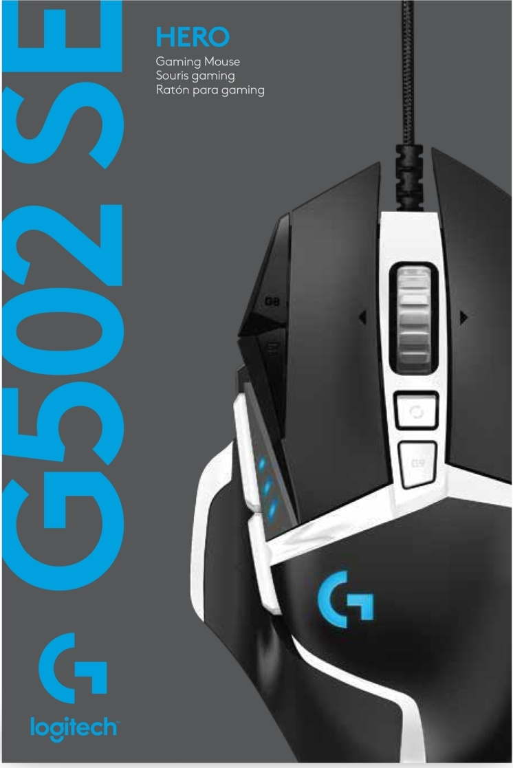 

Мышь Logitech G502 Hero черный (910-005469)