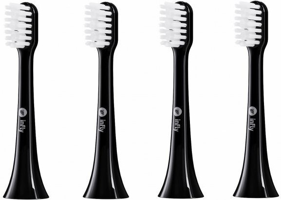 

Сменные насадки для электрощеток Infly 4 pack toothbrush head black T03S, Сменные насадки для электрощеток Infly 4 pack toothbrush head black T03S (Infly 4 pack toothbrush head black T03S (T20030SIN))