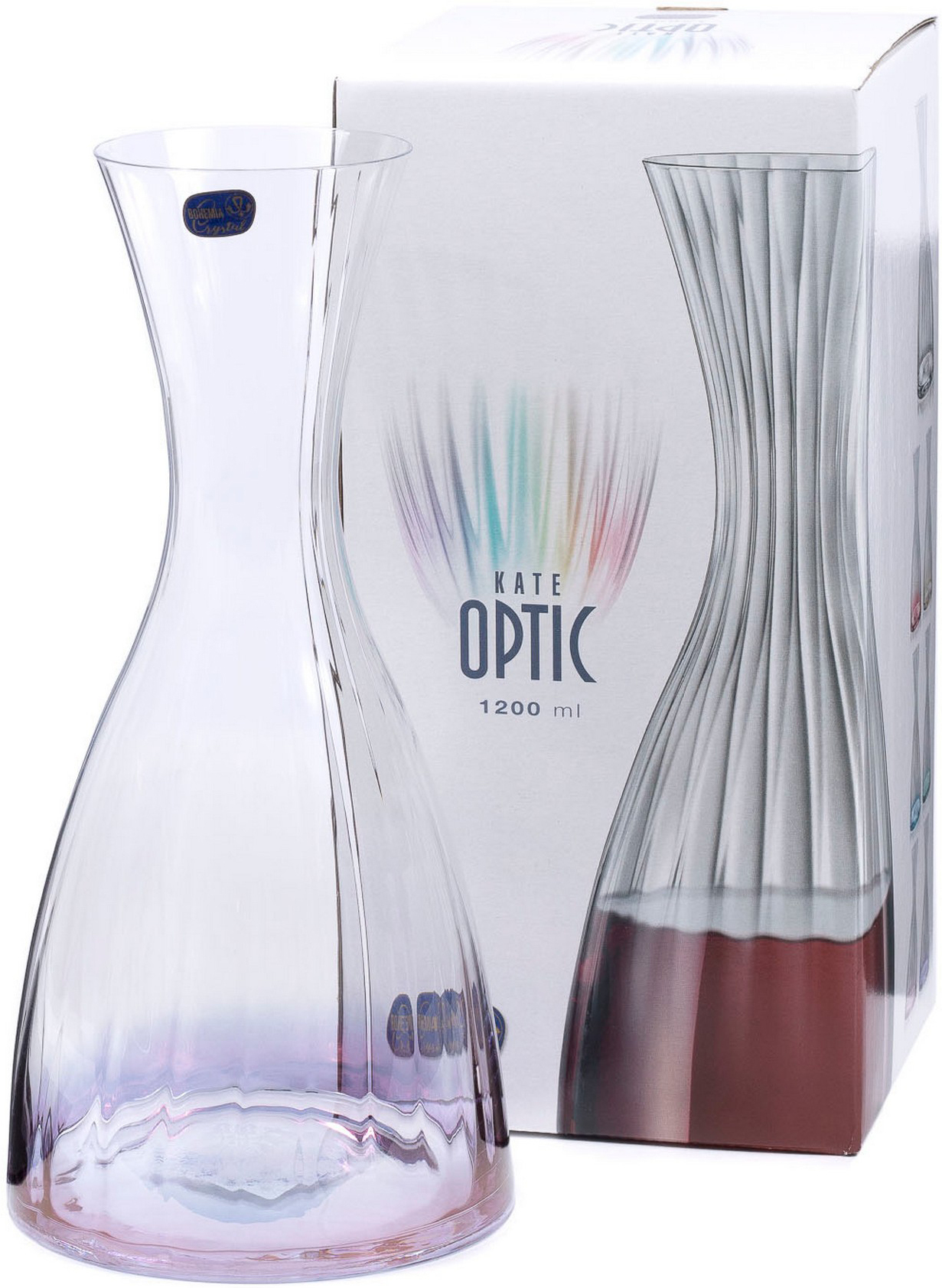 

Графин Bohemia Ivele Crystal Kate optic [31A48/D4883/22/1200], Графин Bohemia Ivele Crystal Kate optic 31A48/D4883/22/1200