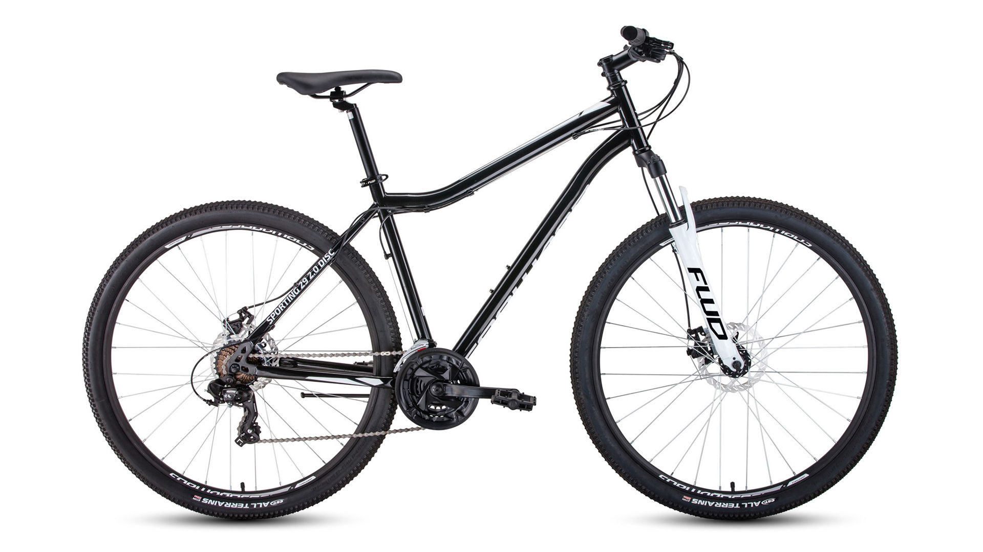 

Велосипед Forward Sporting 29'' 2.0 disc рама 17 дюймов черный/белый [RBKW0MN9Q004], Sporting 29 2.0 disc 17