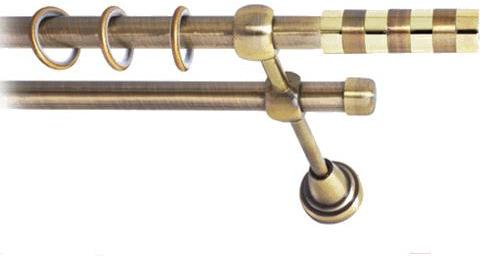 

Карниз Lm Decor Жезл 060 2р гладкий 4м антик, Жезл 060 2р гладкий 16мм 4.0м