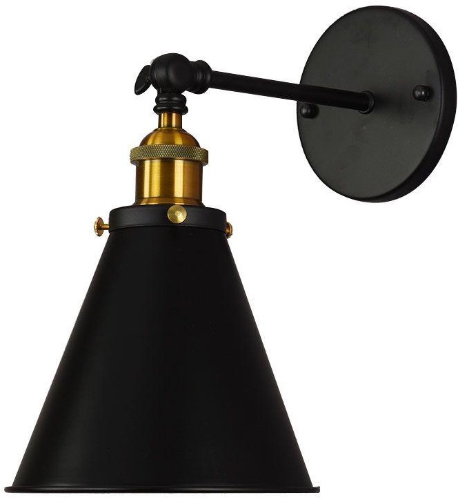 

Настенное бра Lumina Deco LDW B007-1 BK, Бра Lumina Deco LDW B007-1 BK