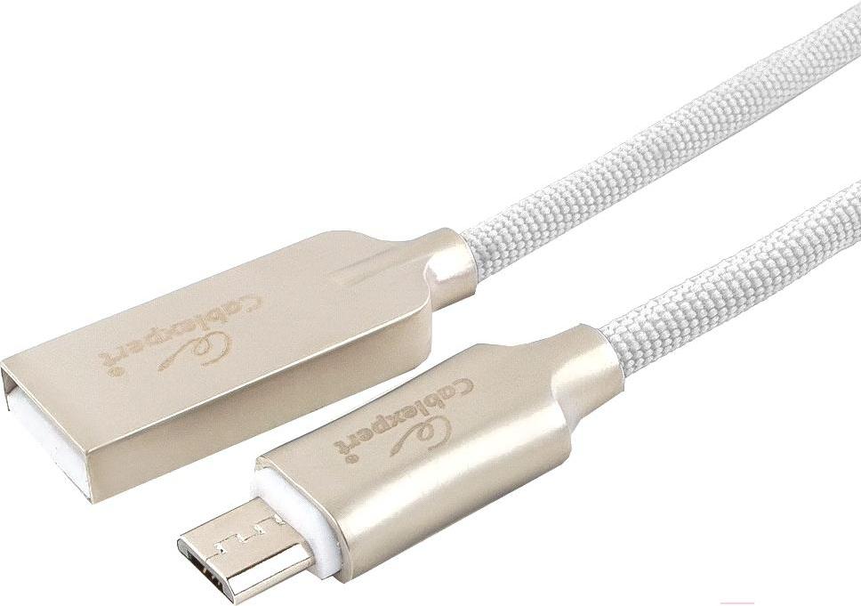 

Кабель для компьютера Cablexpert USB 2.0 CC-P-USBC02W-1M, AM/Type-C, серия Platinum, длина 1м, белый, нейлоновая оп белый [CC-P-USBC02W-1M], USB 2.0 CC-P-USBC02W-1M, AM/Type-C, серия Platinum, длина 1м, белый, нейлоновая оп