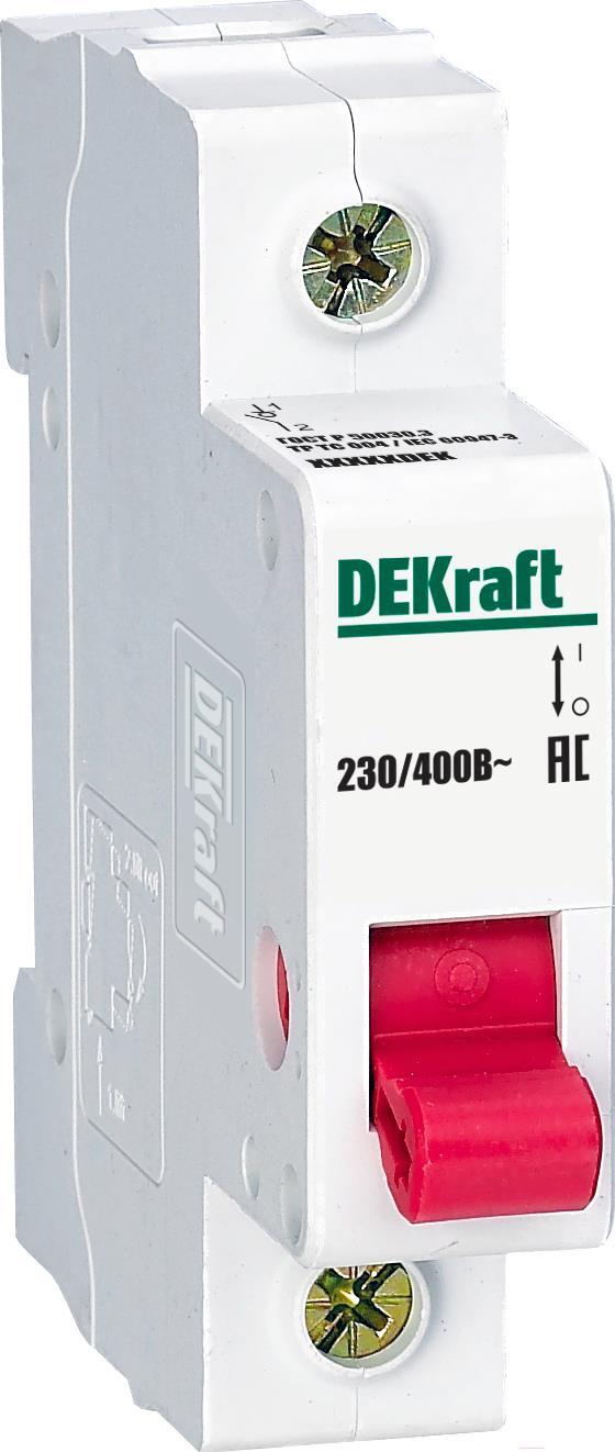 

Выключатель нагрузки Schneider Electric DEKraft 17003DEK