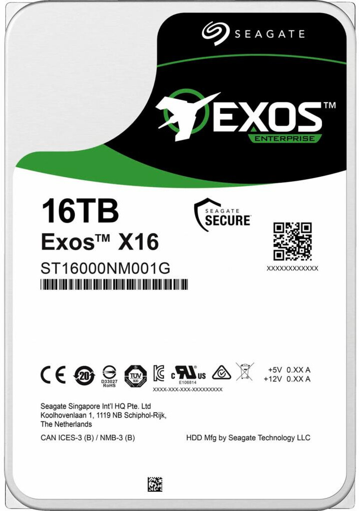 

Жесткий диск Seagate Exos X18 (ST16000NM001J)