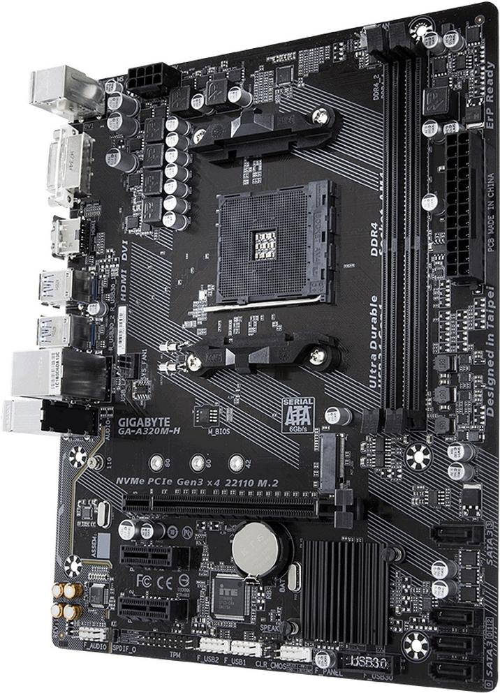 

Материнская плата Gigabyte GA-A320M-H