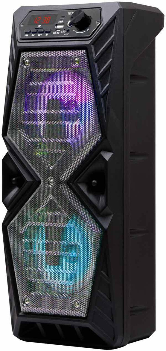 

Портативная аудиосистема TELEFUNKEN TF-PS1276B черный, Портативная акустика Telefunken TF-PS1276B черный
