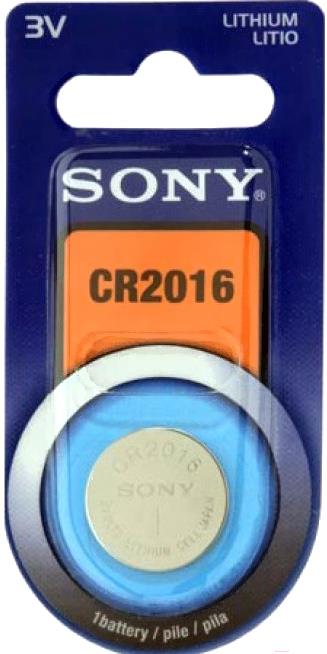 

Батарейка Sony CR2016B1A, CR2016 1 шт блистер