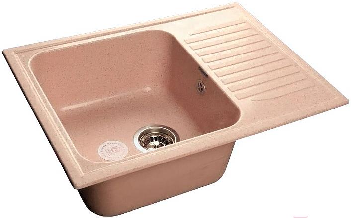 

Кухонная мойка GranFest Standart GF-S645L светло-розовый, Standart GF-S645L