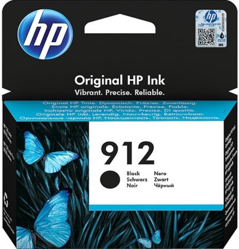 

Струйный картридж HP 912 для DJ IA OfficeJet 801x/802x черный [3YL80AE], Струйный картридж HP 912 для DJ IA OfficeJet 801x/802x 3YL80AE черный