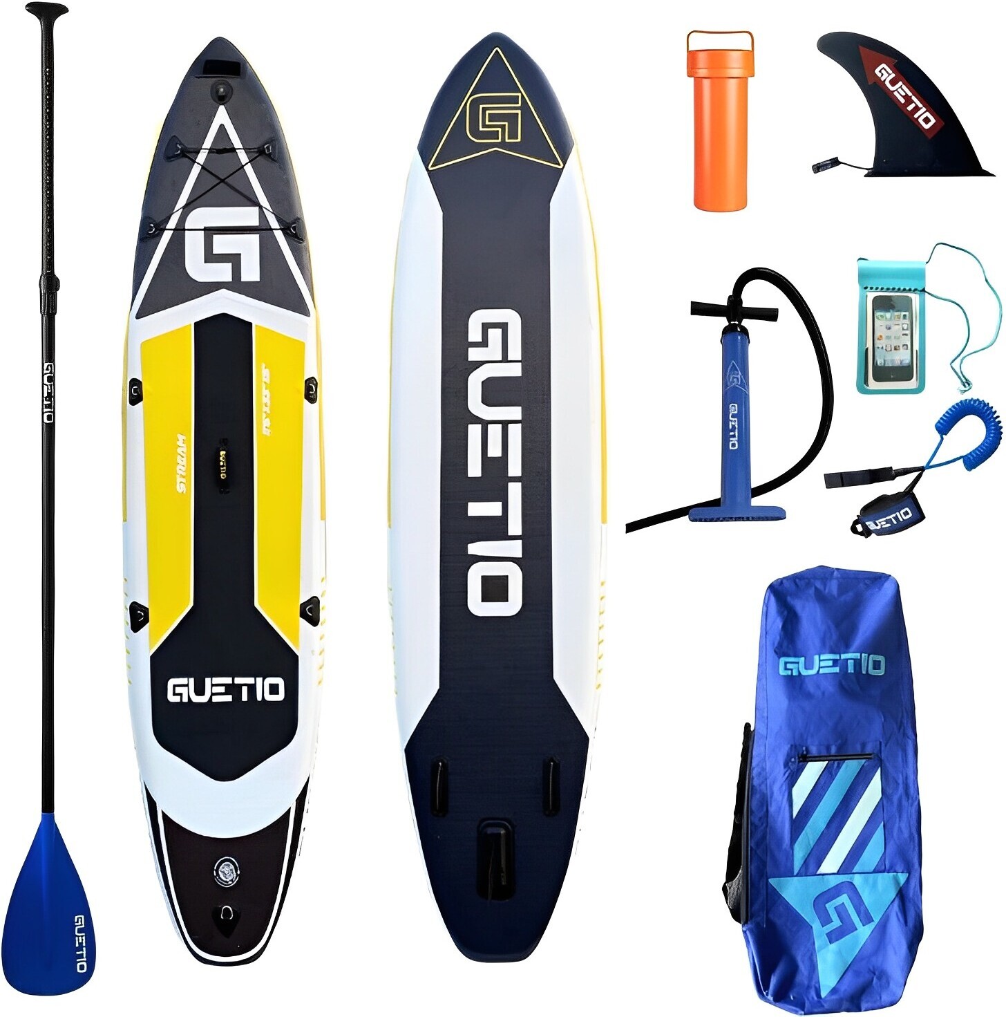

Сапборд Guetio Big Touring Inflatable Paddle Board Mastodon 11'6 GT350A