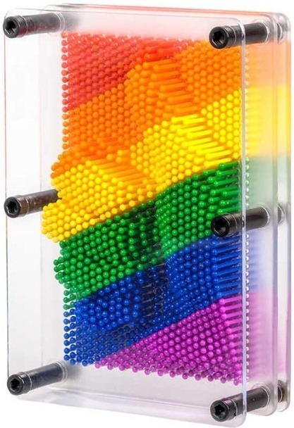 

Игрушка антистресс PinArt Экспресс-скульптор Планшет XL радужный 250х200 (207-61XL)