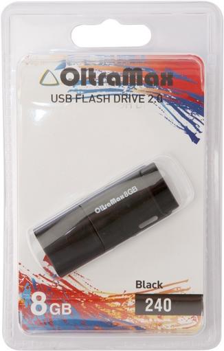 

Usb flash Oltramax OM-8GB-240 черный, OM-8GB-240