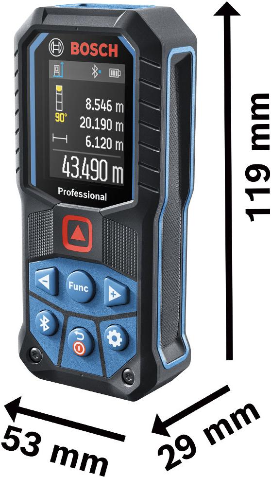 

Лазерный дальномер Bosch GLM 50-27 C [0601072T00], GLM 50-27 C